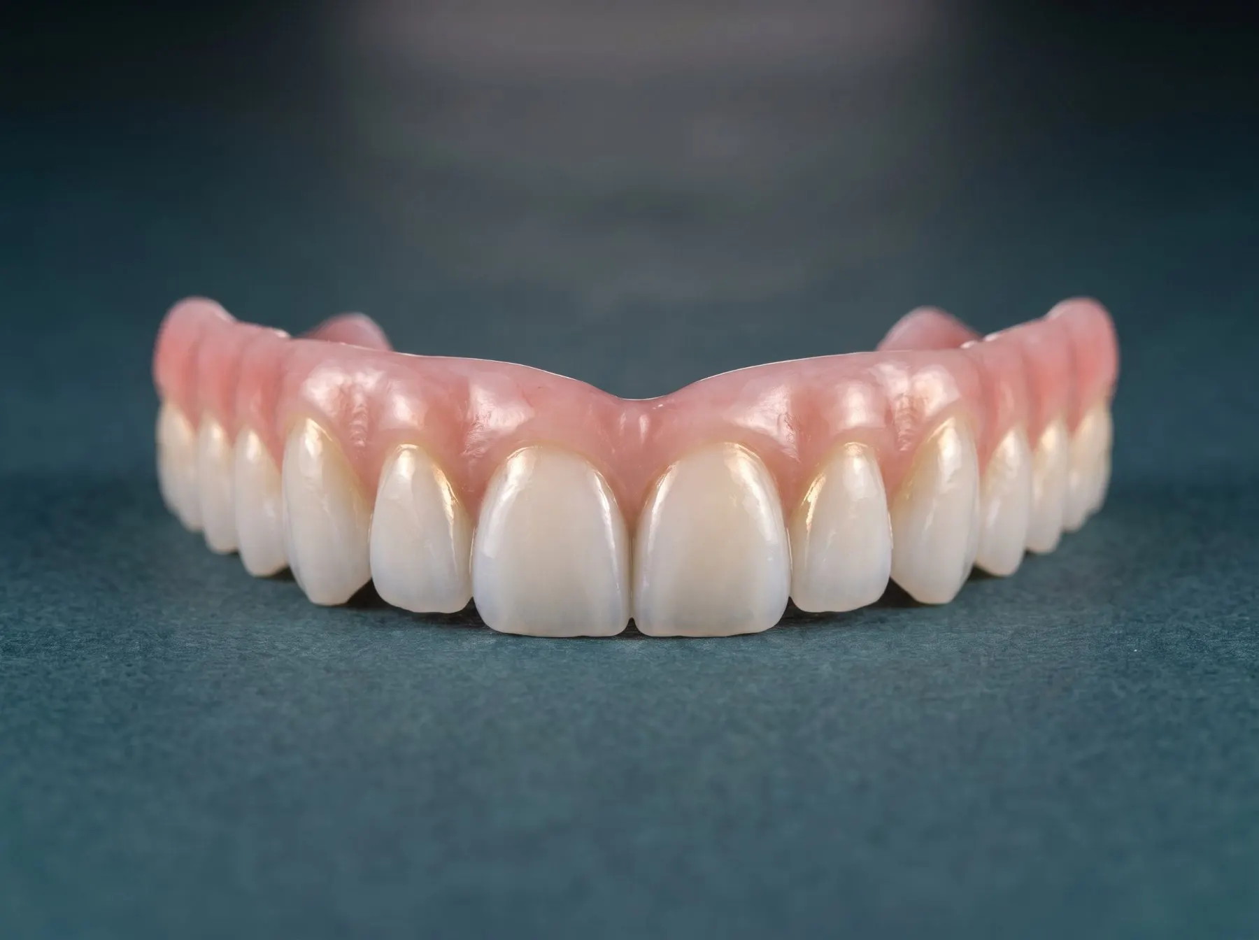Full-arch zirconia bridge